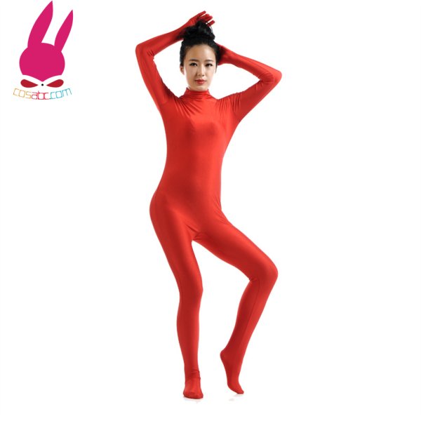 画像4: 全身 タイツ  頭出し のびのび カラフル 全身を覆うタイプ    伸縮あり  大人　子供　コスプレ　コスチューム ハロウイン仮装 ハロウインコス イベント (4)