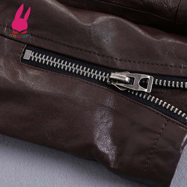 画像11: メンズ レザージャケット　ライダースジャケット　コート　男性　本革　大きいサイズ　防寒 (11)