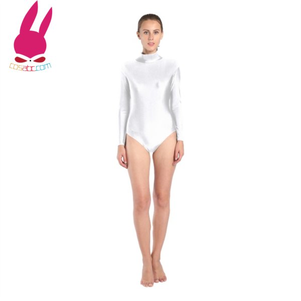 画像13: タイツ　体操服　ヨガ服　長袖　高襟　のびのび カラフル　伸縮あり  大人　子供　コスプレ　コスチューム ハロウイン仮装 ハロウインコス イベント (13)