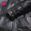 画像5: メンズ レザージャケット　ライダースジャケット　コート　男性　本革　大きいサイズ　防寒 (5)