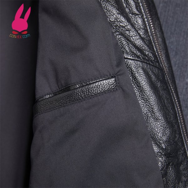 画像7: メンズ レザージャケット　ライダースジャケット　コート　男性　本革　大きいサイズ　防寒 (7)