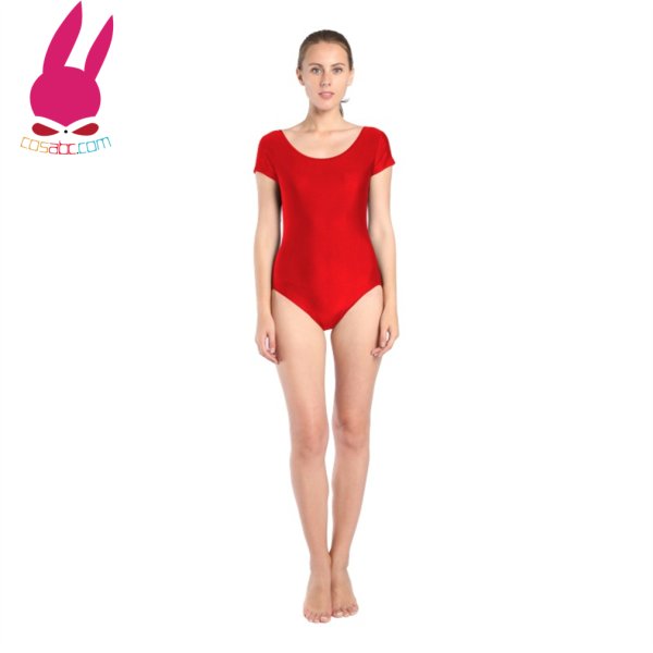 画像11: タイツ　体操服　ヨガ服　短袖　丸襟　のびのび カラフル　伸縮あり  大人　子供　コスプレ　コスチューム ハロウイン仮装 ハロウインコス イベント (11)