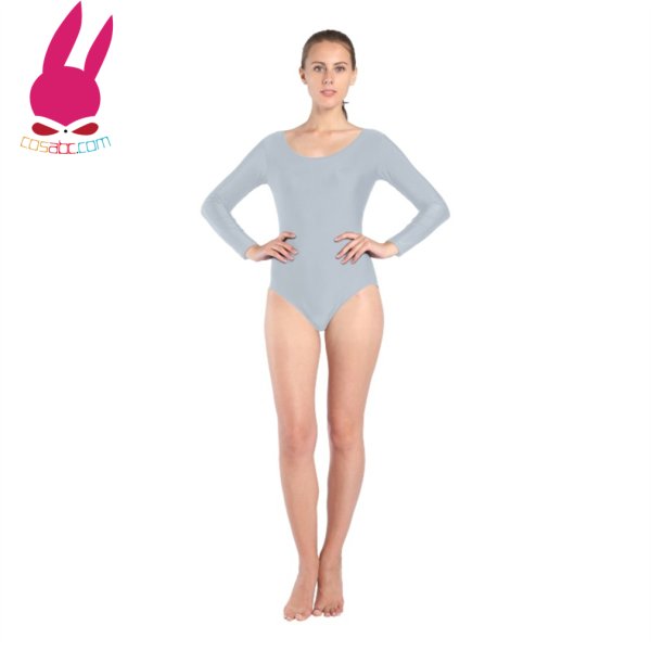 画像13: タイツ　体操服　ヨガ服　長袖　丸襟　のびのび カラフル　伸縮あり  大人　子供　コスプレ　コスチューム ハロウイン仮装 ハロウインコス イベント (13)