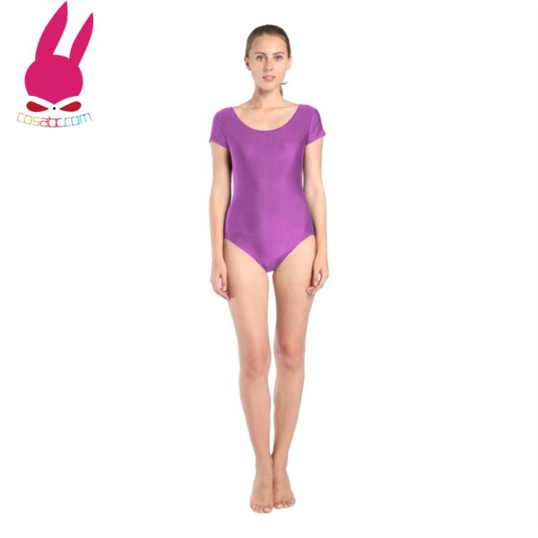 画像15: タイツ　体操服　ヨガ服　短袖　丸襟　のびのび カラフル　伸縮あり  大人　子供　コスプレ　コスチューム ハロウイン仮装 ハロウインコス イベント (15)