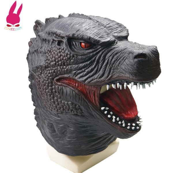 画像1: バラエティグッズ ゴジラ　マスク コスプレ ハロウィン  (1)