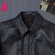 画像4: メンズ レザージャケット　ライダースジャケット　コート　男性　本革　大きいサイズ　防寒 (4)