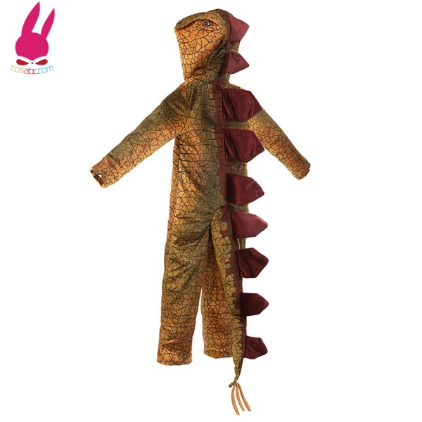 画像2: ステゴサウルス　恐竜　子供 コスチューム 着ぐるみ 連体服 コスプレ アニメ 怪獣 仮装 グッズ ハロウィンコス ハロウィン仮装 (2)