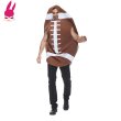 画像1: おもしろ コスプレ 面白い仮装 ラグビーボール コスチューム 大人用　連体服着ぐるみ　ハロウィン 仮装 忘年会 新年会 文化祭 (1)