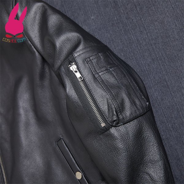 画像7: メンズ　レザージャケット　ライダースジャケット　コート　本革　大きいサイズ　防寒 (7)