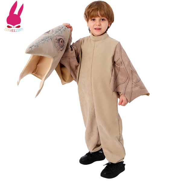 画像6: 翼竜　恐竜　子供 コスチューム 着ぐるみ 連体服 コスプレ アニメ 怪獣 仮装 グッズ ハロウィンコス ハロウィン仮装 (6)