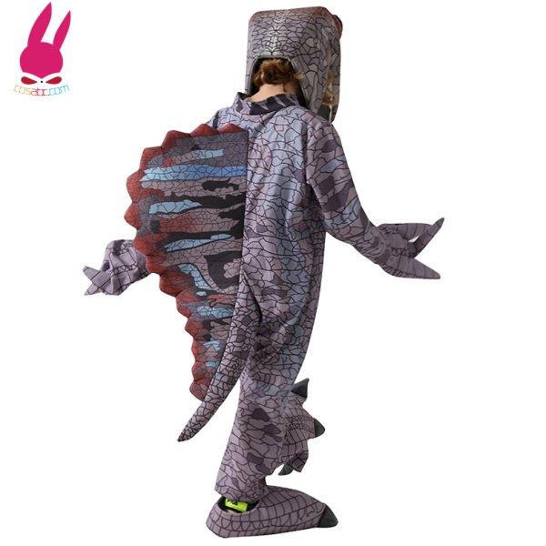 画像4: スピノサウルス　恐竜　子供 コスチューム 着ぐるみ 連体服 コスプレ アニメ 怪獣 仮装 グッズ ハロウィンコス ハロウィン仮装 (4)