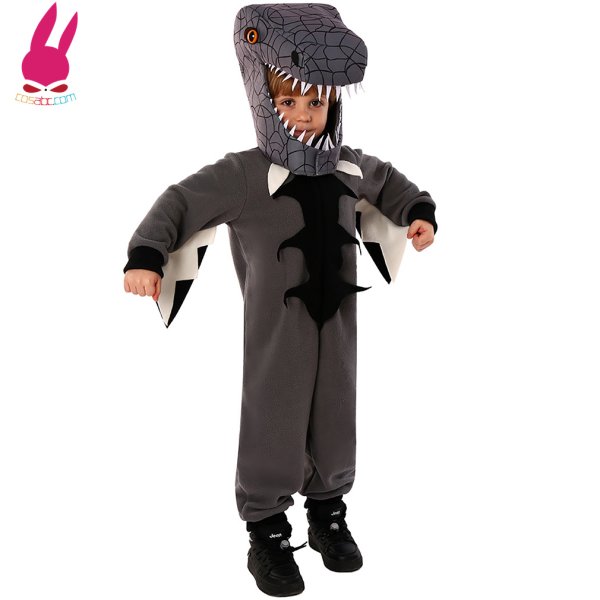 画像5: 恐竜　子供 コスチューム 着ぐるみ 連体服 コスプレ アニメ 怪獣 仮装 グッズ ハロウィンコス ハロウィン仮装 (5)