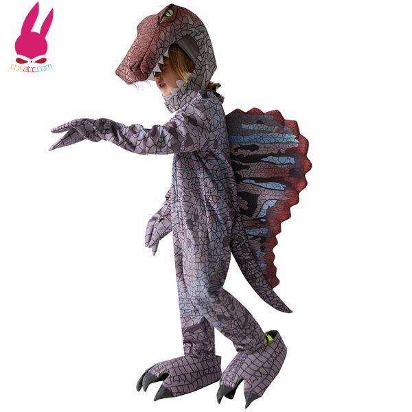 画像3: スピノサウルス　恐竜　子供 コスチューム 着ぐるみ 連体服 コスプレ アニメ 怪獣 仮装 グッズ ハロウィンコス ハロウィン仮装 (3)