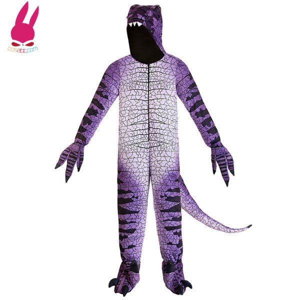 画像3: 恐竜　子供 コスチューム 着ぐるみ 連体服 コスプレ アニメ 怪獣 仮装 グッズ ハロウィンコス ハロウィン仮装 (3)