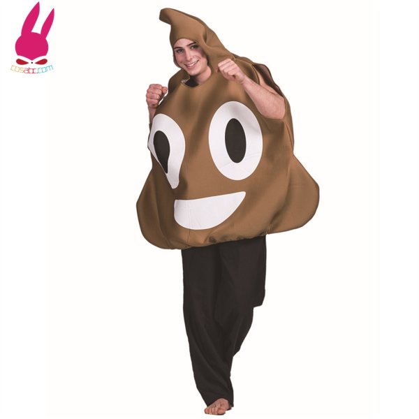 画像1: UNCHI うんち コスチューム うんこ コスプレ ハロウィン 被り物  (1)