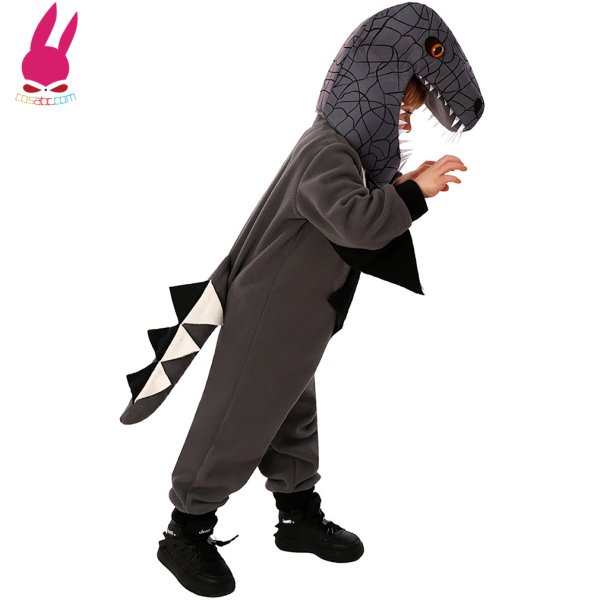 画像4: 恐竜　子供 コスチューム 着ぐるみ 連体服 コスプレ アニメ 怪獣 仮装 グッズ ハロウィンコス ハロウィン仮装 (4)