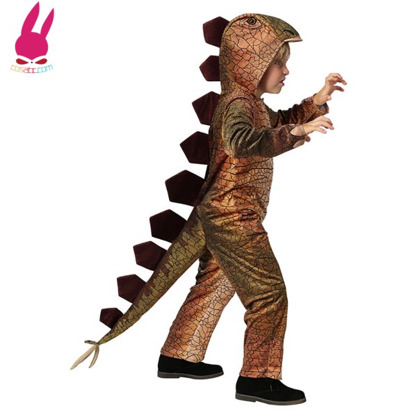 画像3: ステゴサウルス　恐竜　子供 コスチューム 着ぐるみ 連体服 コスプレ アニメ 怪獣 仮装 グッズ ハロウィンコス ハロウィン仮装 (3)