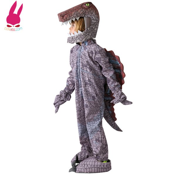 画像2: スピノサウルス　恐竜　子供 コスチューム 着ぐるみ 連体服 コスプレ アニメ 怪獣 仮装 グッズ ハロウィンコス ハロウィン仮装 (2)