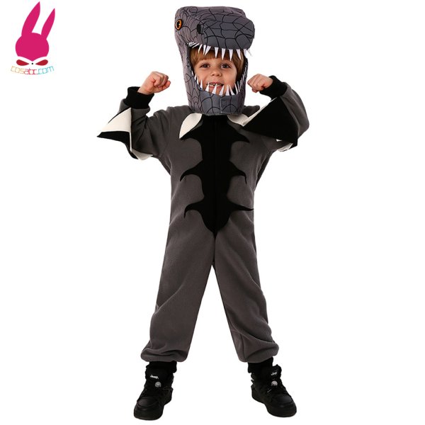 画像2: 恐竜　子供 コスチューム 着ぐるみ 連体服 コスプレ アニメ 怪獣 仮装 グッズ ハロウィンコス ハロウィン仮装 (2)