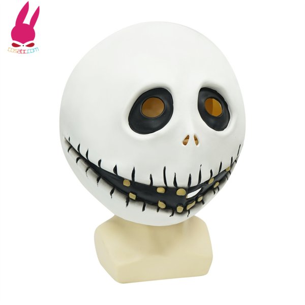 画像2: ナイトメア ビフォア クリスマス ジャック マスク コスプレ ハロウィン  (2)