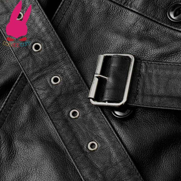 画像8: メンズ レザージャケット　ライダースジャケット　コート　男性　本革　大きいサイズ　防寒 (8)