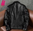 画像6: メンズ レザージャケット 黒い 茶色ライダースジャケット茶色 本革 コート 大きいサイズ  S M L LL 3L 4L 5L 6L 防寒 丈夫長持ち (6)