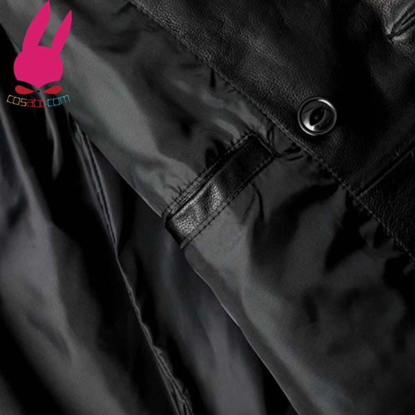 画像9: メンズ レザージャケット　ライダースジャケット　コート　男性　本革　大きいサイズ　防寒 (9)