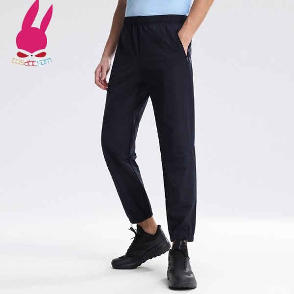 画像3: cosabc トレーニングパンツ メンズ 夏用 薄手ジャージパンツ 速乾  スポーツウェア パンツ ジム ゆったり 大きいサイズ (3)