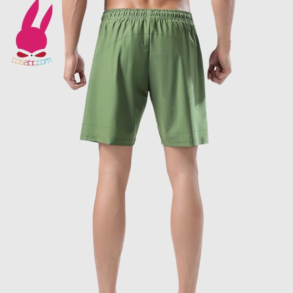 画像10: cosabc トレーニング ハーフパンツ ショートパンツ メンズ 短パン 夏用 薄手ジャージパンツ 速乾 スポーツウェア ゆったり ランニング 運動 (10)