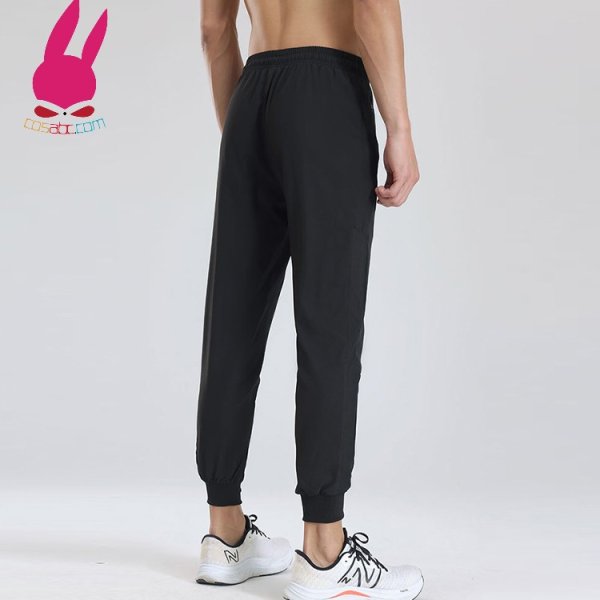 画像3: cosabc トレーニングパンツ メンズ 夏用 薄手ジャージパンツ 速乾  スポーツウェア パンツ ジム ゆったり 大きいサイズトレーニングパンツ メンズ 夏用 薄手ジャージパンツ 速乾 爽やかさ スポーツウェア パンツ ジム ゆったり 大きいサイズ (3)