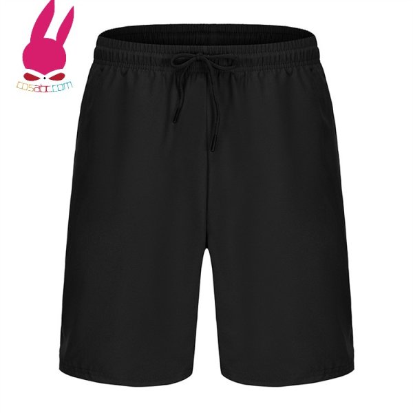 画像2: cosabc トレーニング ハーフパンツ ショートパンツ メンズ 短パン 夏用 薄手ジャージパンツ 速乾 スポーツウェア ゆったり ランニング 運動 (2)