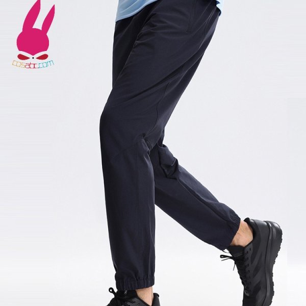 画像11: cosabc トレーニングパンツ メンズ 夏用 薄手ジャージパンツ 速乾  スポーツウェア パンツ ジム ゆったり 大きいサイズ (11)