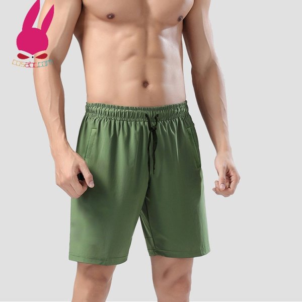 画像9: cosabc トレーニング ハーフパンツ ショートパンツ メンズ 短パン 夏用 薄手ジャージパンツ 速乾 スポーツウェア ゆったり ランニング 運動 (9)
