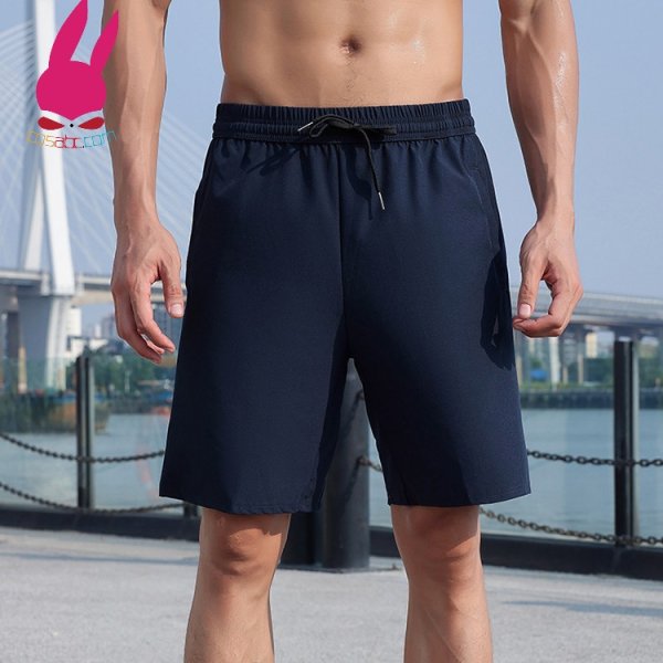 画像2: cosabc トレーニング ハーフパンツ ショートパンツ メンズ 短パン 夏用 薄手ジャージパンツ 速乾 スポーツウェア ゆったり ランニング 運動 (2)