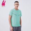 画像4: トレーニングシャツ Ｔシャツ 半袖シャツ ランニングシャツ 速乾 爽やかさ スポーツウェア 無地 半袖 肌着 ジム 運動 男性用 服 トップス (4)