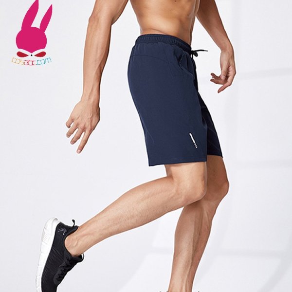 画像6: cosabc トレーニング ハーフパンツ ショートパンツ メンズ 短パン 夏用 薄手ジャージパンツ 速乾 スポーツウェア ゆったり ランニング 運動 (6)