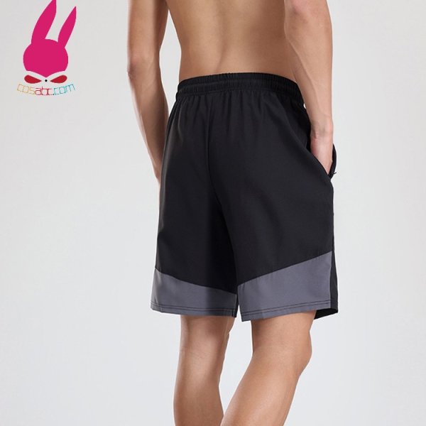 画像4: cosabc トレーニング ハーフパンツ ショートパンツ メンズ 短パン 夏用 薄手ジャージパンツ 速乾 スポーツウェア ゆったり ランニング 運動 (4)