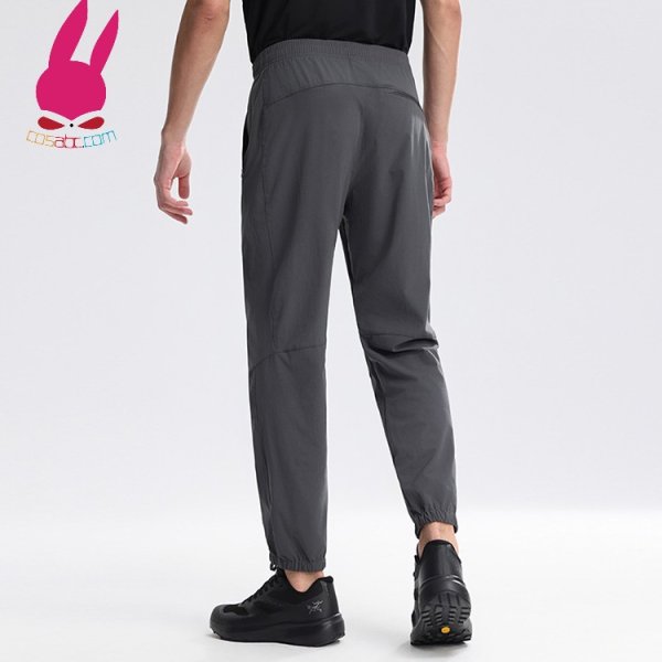 画像9: cosabc トレーニングパンツ メンズ 夏用 薄手ジャージパンツ 速乾  スポーツウェア パンツ ジム ゆったり 大きいサイズ (9)