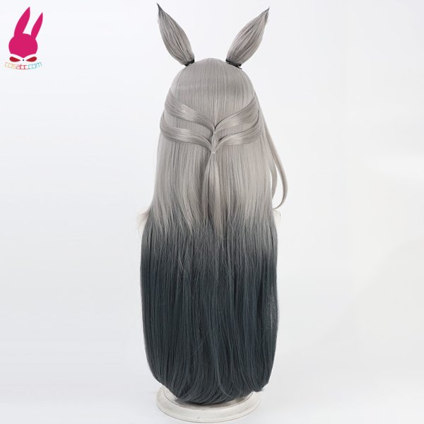 画像4: cosabc ウマ娘 プリティーダービー クロノジェネシス 風 コスプレウィッグ かつら コスチューム イベント 変装 仮装 パーティー ハロウィン (4)