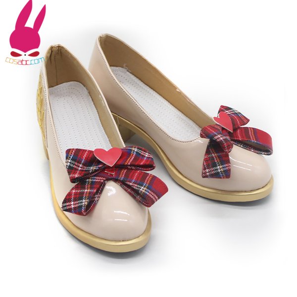 画像2: cosabc　ウマ娘プリティーダービー アーモンドアイ 風 コスプレ靴 コスチューム コスプレシューズ イベント ハロウィン (2)