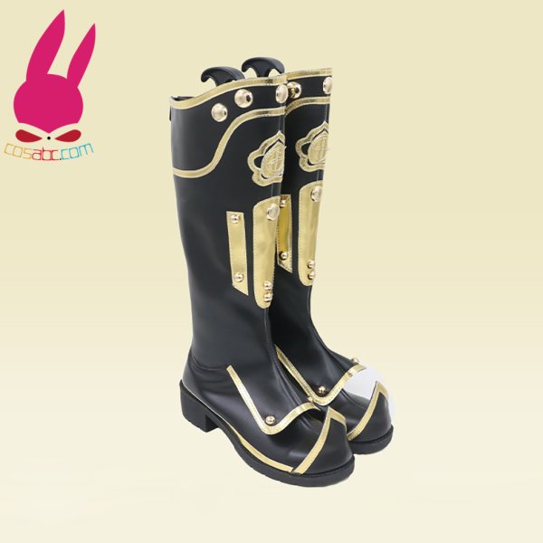 画像2: cosabc IdentityV 第五人格 風 骨董商 戚十一  風 コスプレ靴 コスチューム コスプレシューズ イベント ハロウィン (2)