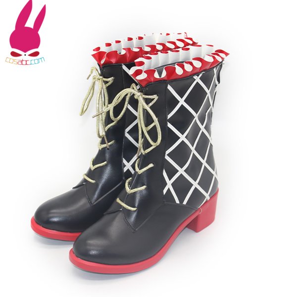 画像4: cosabc あんさんぶるスターズ！鳴上嵐 なるかみあらし 風 コスプレ靴 コスチューム コスプレシューズ イベント ハロウィン (4)