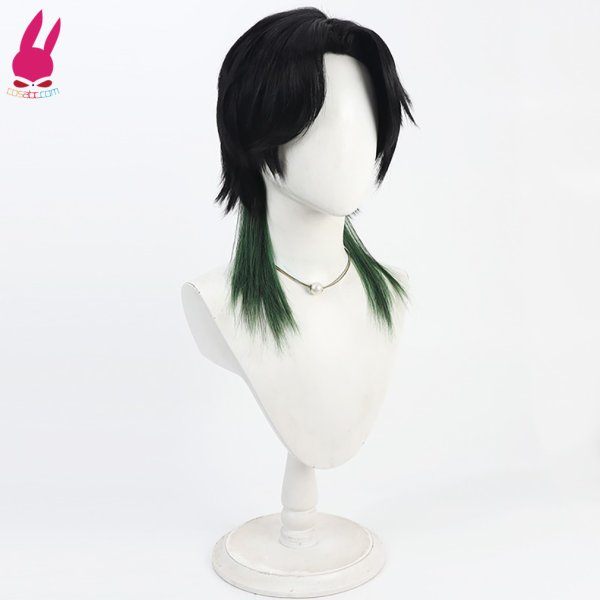 画像3: cosabc YouTuber VTuber にじさんじ ジール・ギンジョウカ 風 コスプレウィッグ かつら コスチューム イベント 変装 仮装 パーティー ハロウィン (3)