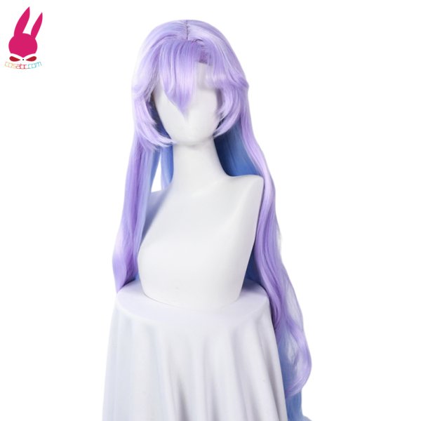 画像1: 鳴潮 めいちょう カンタレラ 風 コスプレウィッグ かつら コスチューム イベント 変装 仮装 パーティー ハロウィン (1)