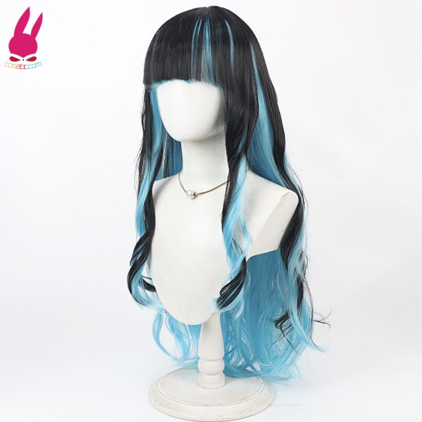 画像3: cosabc FGO トラロック 風 コスプレウィッグ かつら コスチューム イベント 変装 仮装 パーティー ハロウィン (3)