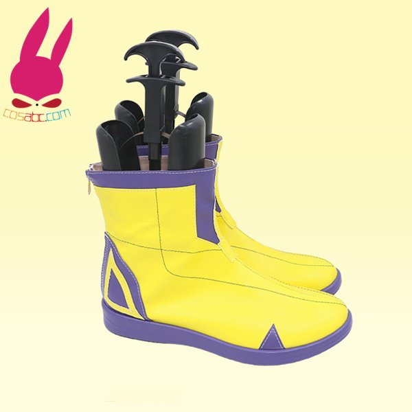 画像2: cosabc バーチャルYouTuber VTuber 花譜 青雀 風 コスプレ靴 コスチューム コスプレシューズ イベント ハロウィン (2)