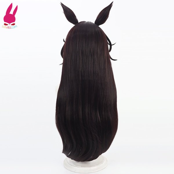 画像4: cosabc ウマ娘 プリティーダービー スピードシンボリ 風 コスプレウィッグ かつら コスチューム イベント 変装 仮装 パーティー ハロウィン (4)