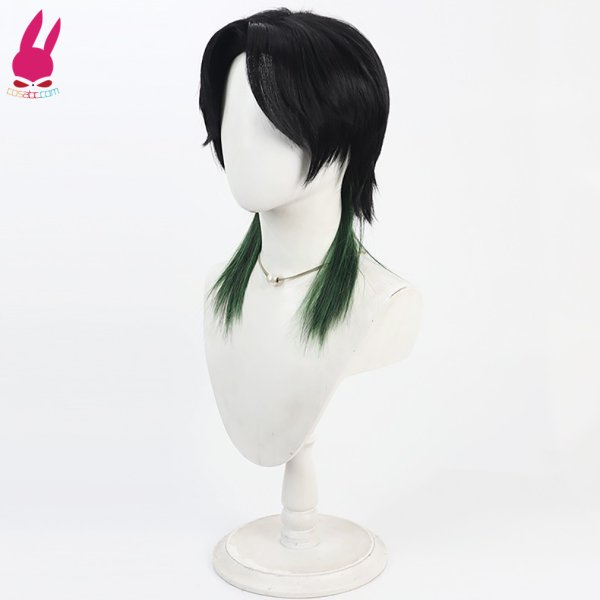 画像2: cosabc YouTuber VTuber にじさんじ ジール・ギンジョウカ 風 コスプレウィッグ かつら コスチューム イベント 変装 仮装 パーティー ハロウィン (2)