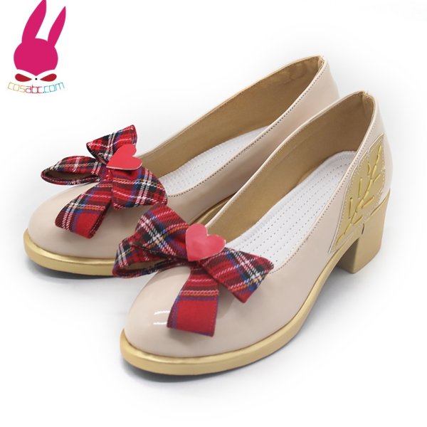 画像4: cosabc　ウマ娘プリティーダービー アーモンドアイ 風 コスプレ靴 コスチューム コスプレシューズ イベント ハロウィン (4)