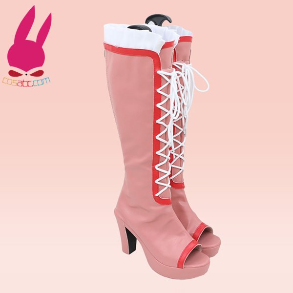 画像3: cosabc あいかつ 星宮いちご 霧矢あおい 藤堂 ユリカ 風 コスプレ靴 コスチューム コスプレシューズ イベント ハロウィン (3)